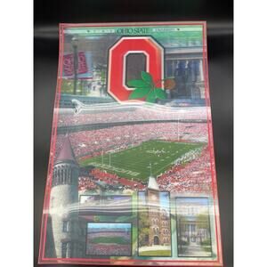 Ohio State Buckeyes Stadium 3D Poster 16" x 24" Collegiate Licensed Prod.